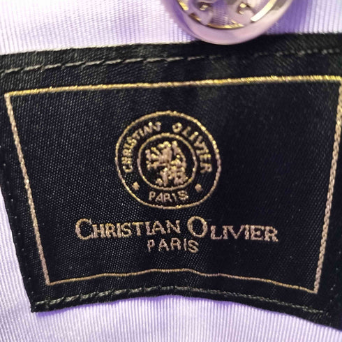 クリスチャンオリビエ CHRISTIAN OLIVIER モノグラム 2WAY ショルダー トートバッグ レディース